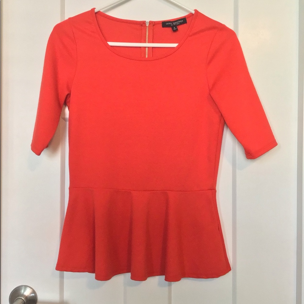 Fun 3/4 length peplum top